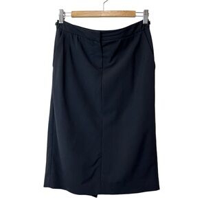 Theory Wool Blend Pencil Skirt - Office Skirt - Made in the USA 🇺🇸